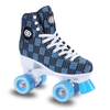 New Fabric High Heel Classic Quad Roller Skate