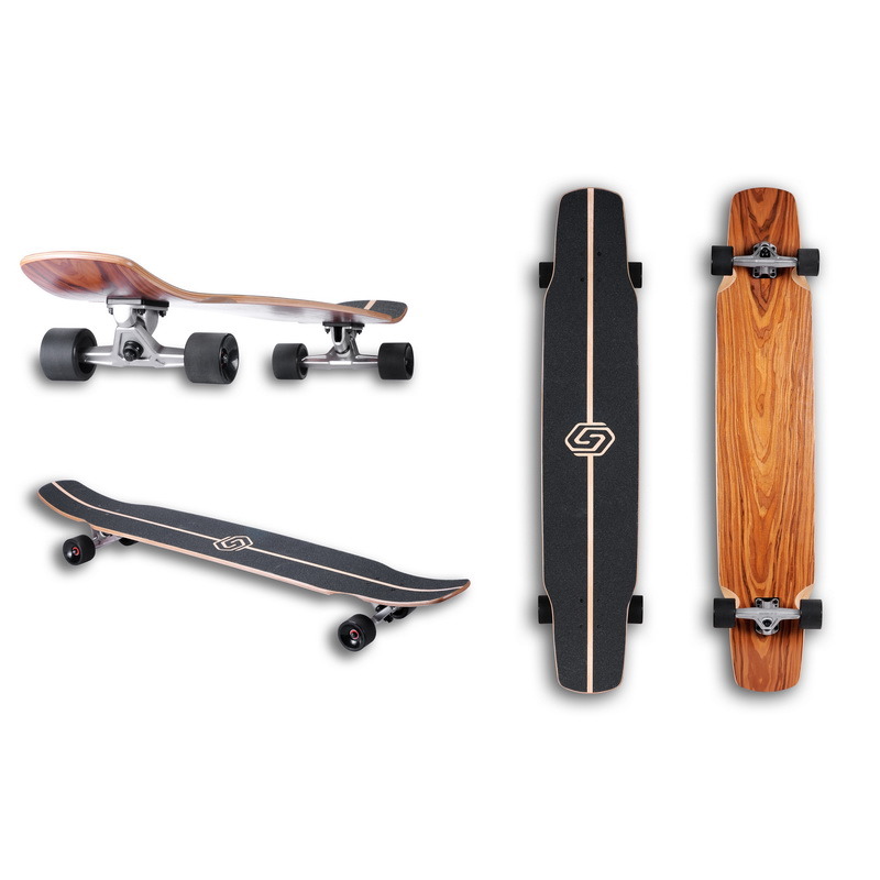 Kompletní dívka freestyle řezbář javor longboard